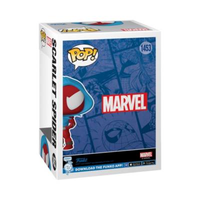 Funko, Pop! figura vinilo Ara&ntilde;a Escarlata capucha, Spider-Man