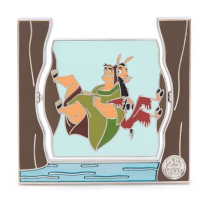 Kuzco and Pacha 25th Anniversary Limited Edition Spinner Pin, The Emperor&rsquo;s New Groove