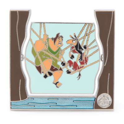 Kuzco and Pacha 25th Anniversary Limited Edition Spinner Pin, The Emperor&rsquo;s New Groove