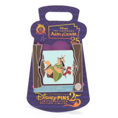 Kuzco and Pacha 25th Anniversary Limited Edition Spinner Pin, The Emperor&rsquo;s New Groove