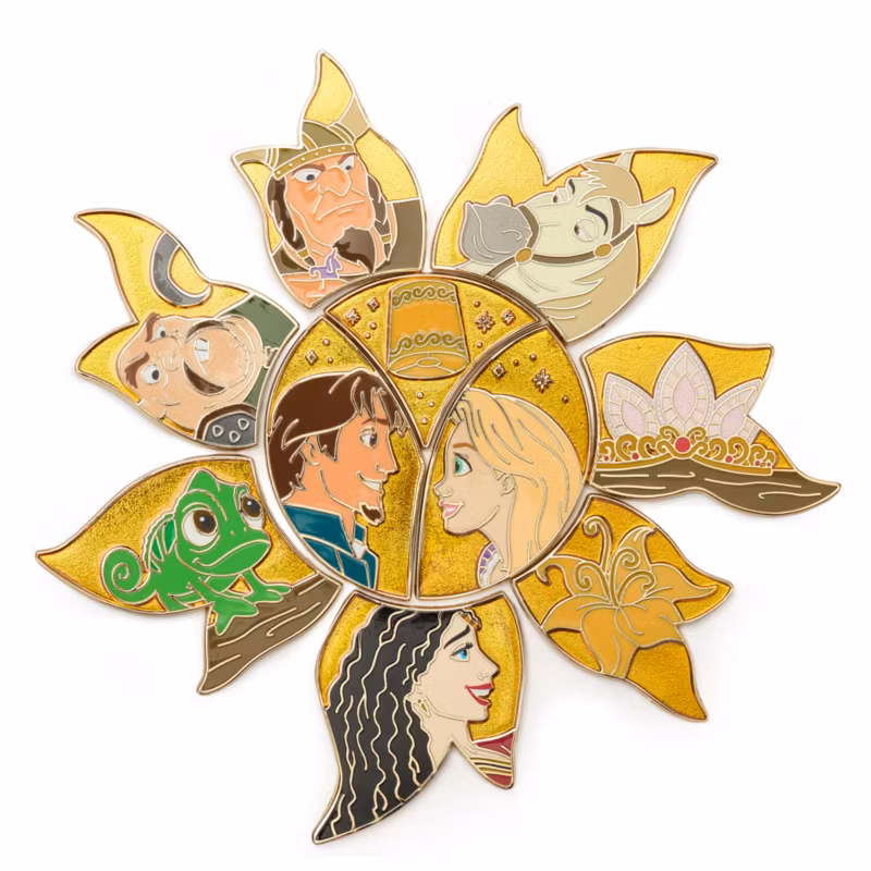 Ensemble de pin's mystère 15e anniversaire de Raiponce en édition limitée | Disney Store