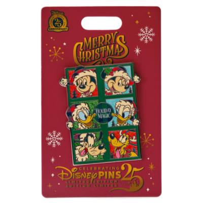 Mickey Mouse and Friends Festive Limited Edition Pin