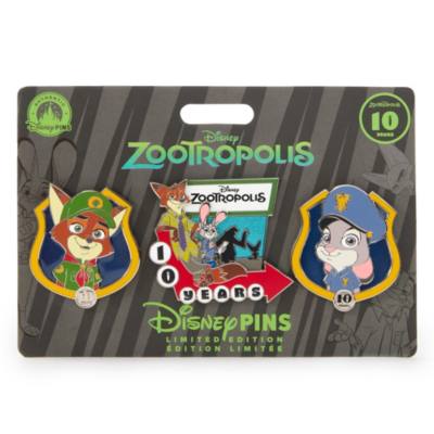 Set pins lanzamiento limitado Zootr&oacute;polis