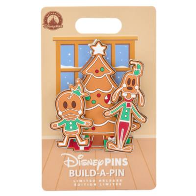 Set Build-A-Pin pan di zenzero Paperino e Pippo edizione limitata