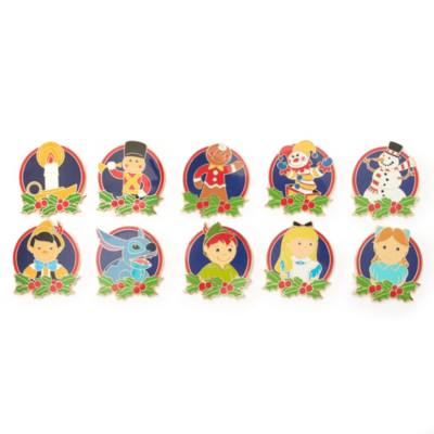 Set de pins misteriosos ''It's a small world'' lanzamiento limitado Navidad
