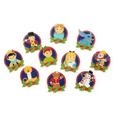 Set de pins misteriosos ''It's a small world'' lanzamiento limitado Navidad