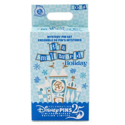 Set de pins misteriosos ''It's a small world'' lanzamiento limitado Navidad