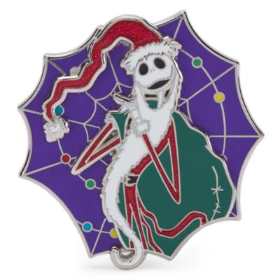 Jack Skellington Sandy Claws Limited Edition Pin, Tim Burton's The Nightmare Before Christmas