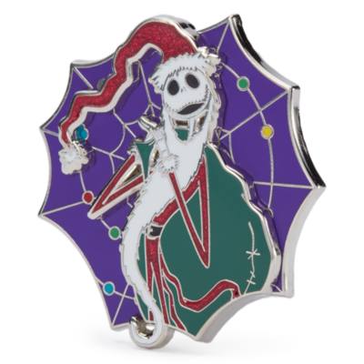 Jack Skellington Sandy Claws Limited Edition Pin, Tim Burton's The Nightmare Before Christmas