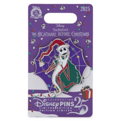 Jack Skellington Sandy Claws Limited Edition Pin, Tim Burton's The Nightmare Before Christmas