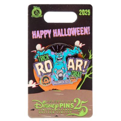Sully and Boo Halloween 2025 Limited Release Pin, Monsters, Inc.