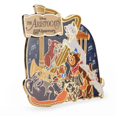 Pin's broche Les Aristochats 55e&nbsp;anniversaire en &eacute;dition limit&eacute;e