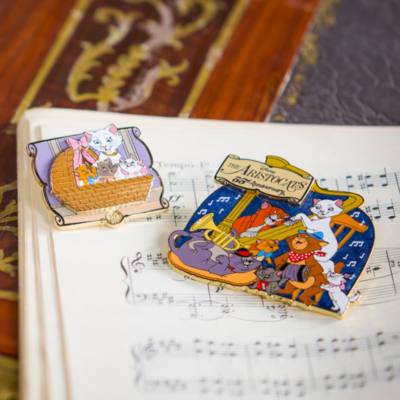 Pin's broche Les Aristochats 55e&nbsp;anniversaire en &eacute;dition limit&eacute;e