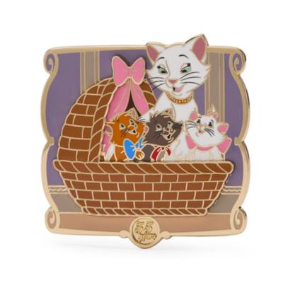 Pin's Les Aristochats 55e&nbsp;anniversaire en &eacute;dition limit&eacute;e