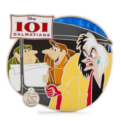 101 Dalmatiner - Cruella De Vil, Horace und Jasper Badun - 65. Jubil&auml;um - Anstecknadel in limitierter Edition
