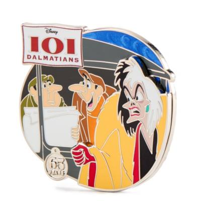 101 Dalmatiner - Cruella De Vil, Horace und Jasper Badun - 65. Jubil&auml;um - Anstecknadel in limitierter Edition