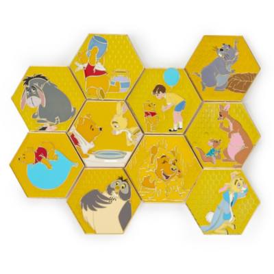 Set de pins misteriosos edici&oacute;n limitada Winnie the Pooh y el &aacute;rbol de miel, 60.&ordm;&nbsp;aniversario