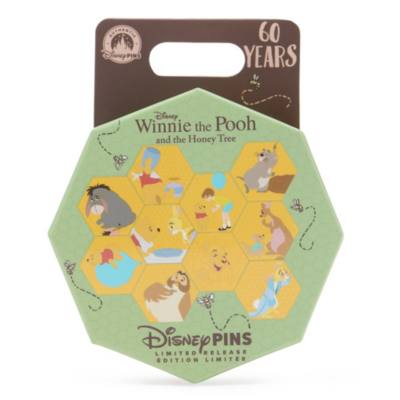 Set de pins misteriosos edici&oacute;n limitada Winnie the Pooh y el &aacute;rbol de miel, 60.&ordm;&nbsp;aniversario