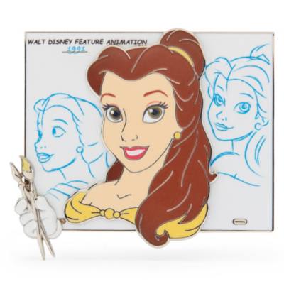 Limited Edition Belle Pin, Beauty and the Beast, Brush of Magic