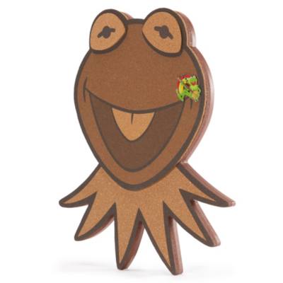 Bacheca in sughero da collezione dei Muppets Disney Park Day con pin di Kermit