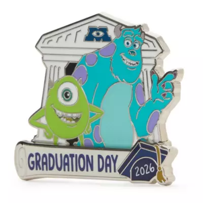 Pin's Sulli et Bob Remise des dipl&ocirc;mes&nbsp;2026 en &eacute;dition limit&eacute;e, Monstres Academy