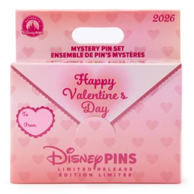 Ensemble de pin's myst&egrave;re Saint-Valentin en &eacute;dition limit&eacute;e