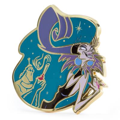 Pin's Yzma en &eacute;dition limit&eacute;e, The Magic of Disney 2025 Pin Trading Event, Kuzco, l'Empereur M&eacute;galo