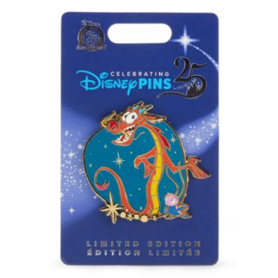 Mushu and Cri-Kee imited Edition Pin, The Magic of Disney 2025 Pin Trading Event, Disney's Mulan