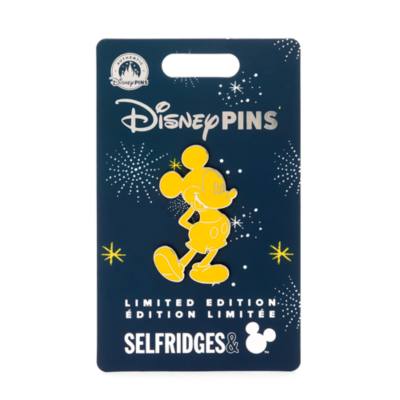 Mickey Mouse The Disney Store at Selfridges Collection Yellow Limited Edition Pin