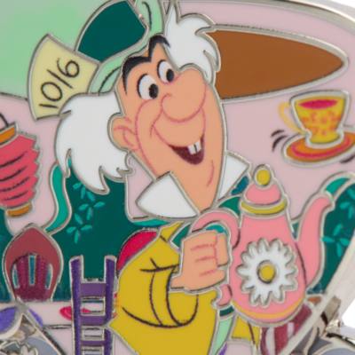 Pin's Chapelier Fou en &eacute;dition limit&eacute;e, Alice au Pays des Merveilles