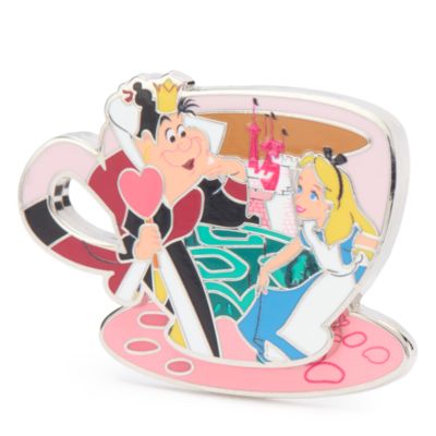 Pin's Alice et la Reine de coeur en &eacute;dition limit&eacute;e, Alice au Pays des Merveilles