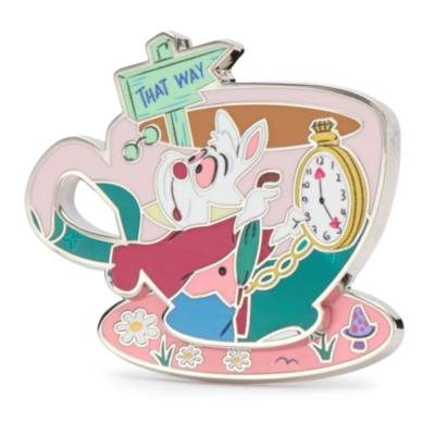 Pin's Lapin Blanc en &eacute;dition limit&eacute;e, Alice au Pays des Merveilles