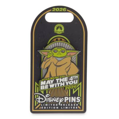 Grogu Limited Release Pin, Star Wars Day: May The 4th Be With You, Star Wars: The Mandalorian
