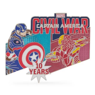 Pin's Captain America: Civil War 10e&nbsp;anniversaire en &eacute;dition limit&eacute;e