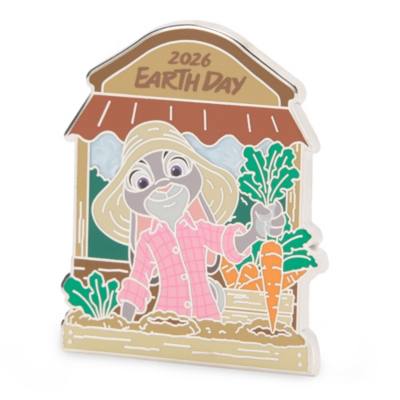 Judy Hopps Earth Day 2026 Limited Release Pin, Zootropolis