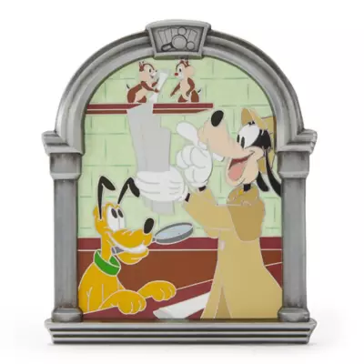 Pin's broche Dingo et ses amis en &eacute;dition limit&eacute;e, Disney Daring Detectives
