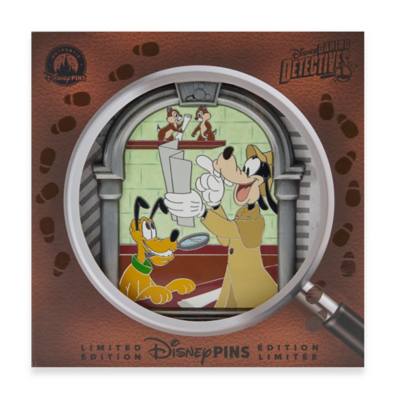 Pin's broche Dingo et ses amis en &eacute;dition limit&eacute;e, Disney Daring Detectives