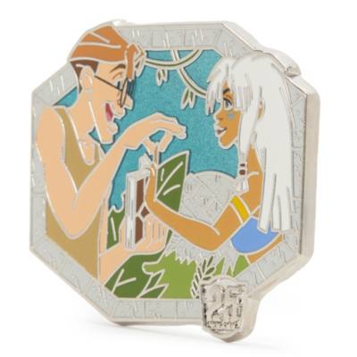 Pin lanzamiento limitado Milo y Kida, Atlantis: El imperio perdido 25.&ordm; aniversario