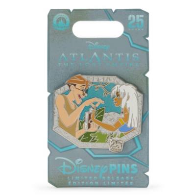 Pin lanzamiento limitado Milo y Kida, Atlantis: El imperio perdido 25.&ordm; aniversario
