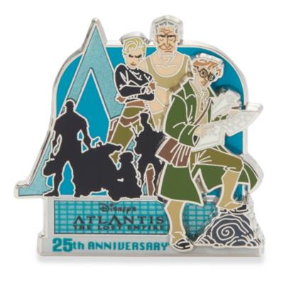 Pin edici&oacute;n limitada Milo y reparto, Atlantis: El imperio perdido 25.&ordm; aniversario