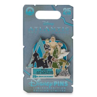 Pin edici&oacute;n limitada Milo y reparto, Atlantis: El imperio perdido 25.&ordm; aniversario