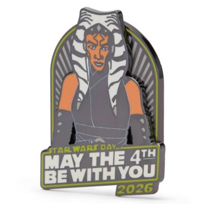Ahsoka Tano ''May the 4th Be With You'' 2026 Limited Release Pin, Star Wars Day