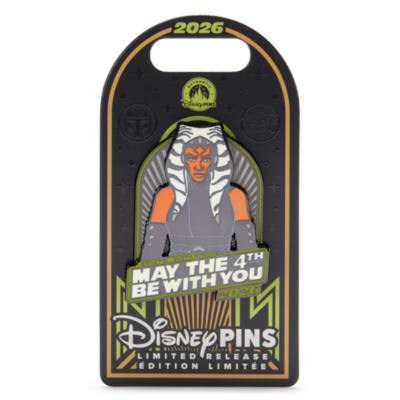 Ahsoka Tano ''May the 4th Be With You'' 2026 Limited Release Pin, Star Wars Day