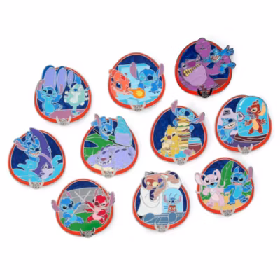 Set pins misterioso lanzamiento limitado experimento 626 2026, Lilo y Stitch