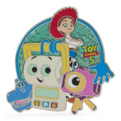Pin's Personnages et logo Toy&nbsp;Story&nbsp;5 en &eacute;dition limit&eacute;e