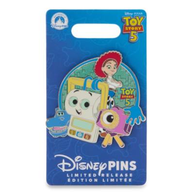 Pin's Personnages et logo Toy&nbsp;Story&nbsp;5 en &eacute;dition limit&eacute;e