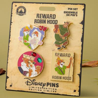 Robin Hood Limited Edition Pin Set