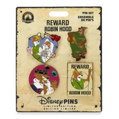 Robin Hood Limited Edition Pin Set