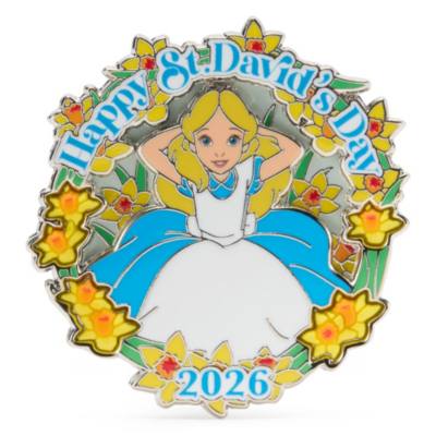 Alice in Wonderland St. David&rsquo;s Day 2026 Limited Edition Pin