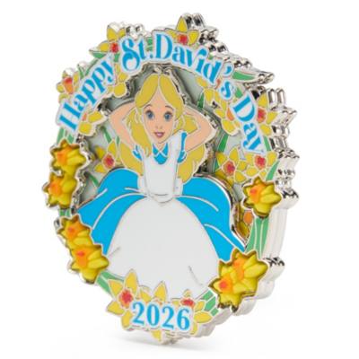 Alice in Wonderland St. David&rsquo;s Day 2026 Limited Edition Pin